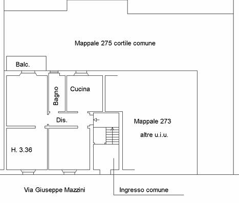Appartamento trilocale in vendita a Vaprio d'Adda - Appartamento trilocale in vendita a Vaprio d'Adda