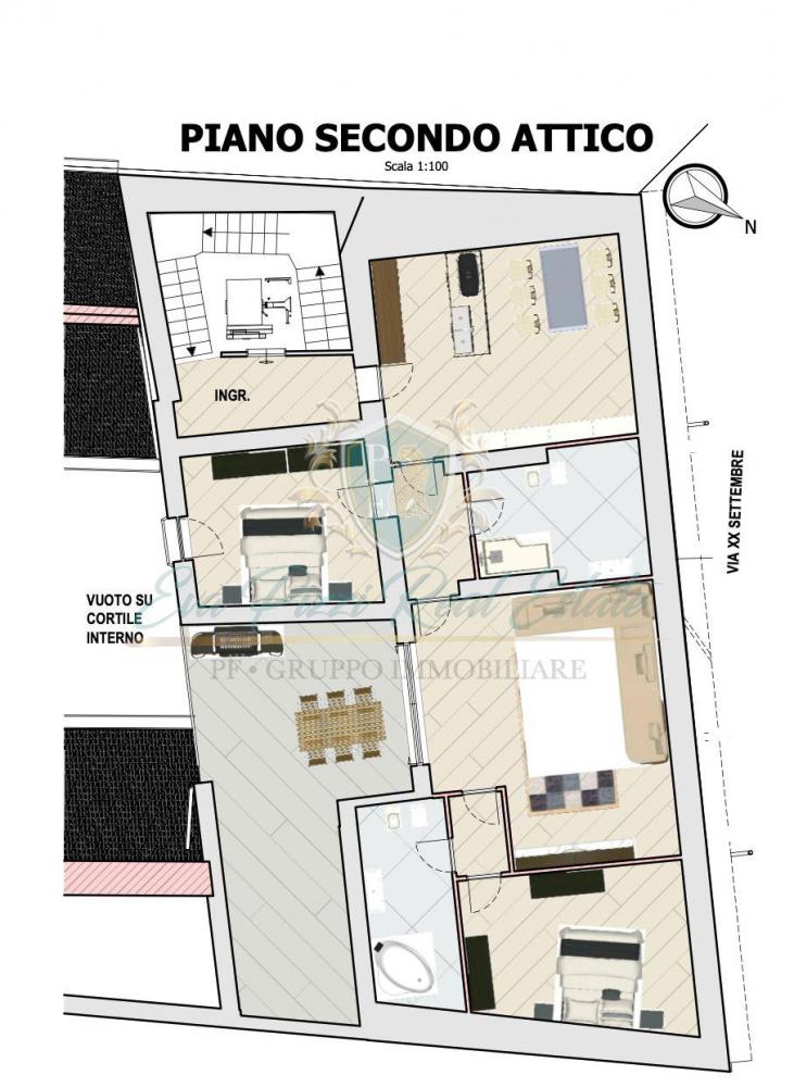 Attico quadrilocale in vendita a lodi - Attico quadrilocale in vendita a lodi