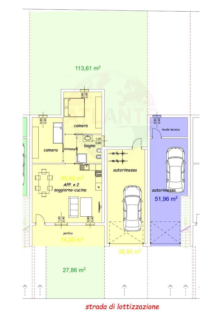 Appartamento quadrilocale in vendita a Maclodio - Appartamento quadrilocale in vendita a Maclodio