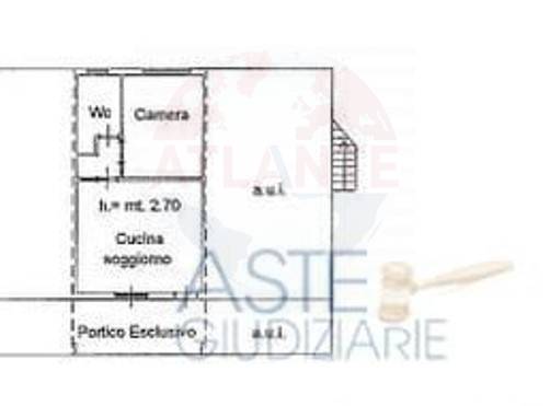 Appartamento bilocale in vendita a Urago d'Oglio - Appartamento bilocale in vendita a Urago d'Oglio