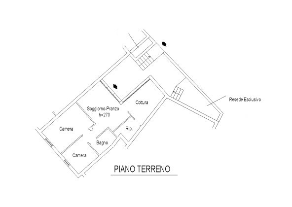 Appartamento plurilocale in vendita a monteriggioni - Appartamento plurilocale in vendita a monteriggioni