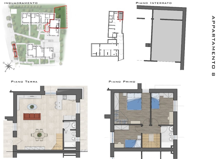 Appartamento quadrilocale in vendita a monteriggioni - Appartamento quadrilocale in vendita a monteriggioni