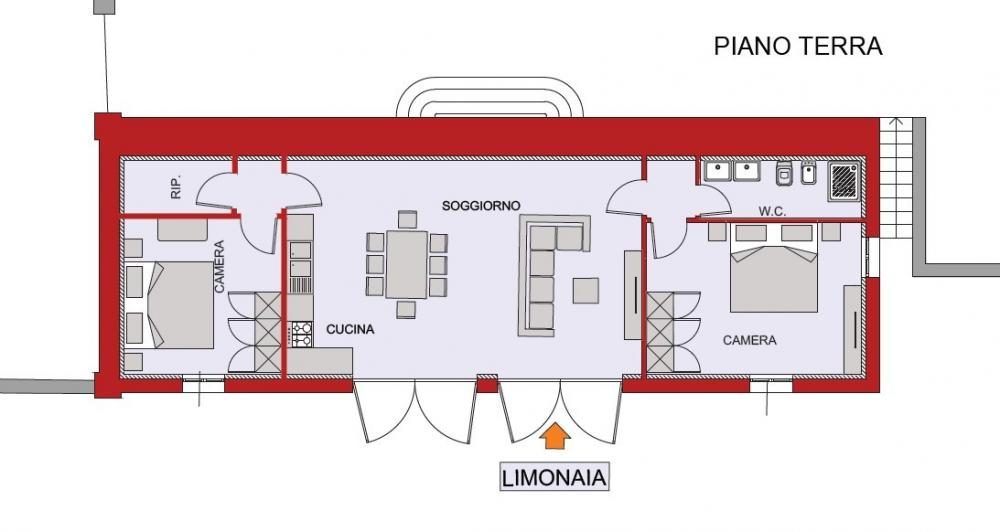 Appartamento trilocale in vendita a sovicille - Appartamento trilocale in vendita a sovicille