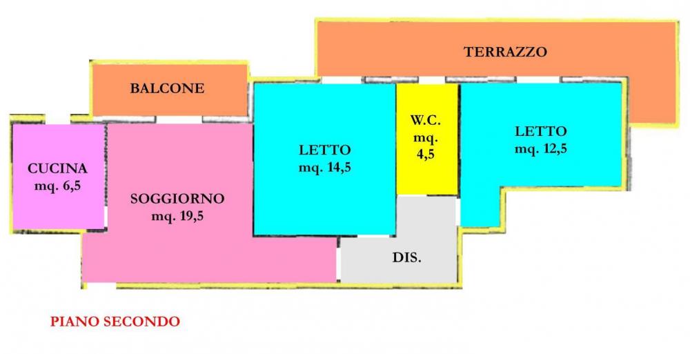 Appartamento quadrilocale in vendita a bertinoro - Appartamento quadrilocale in vendita a bertinoro