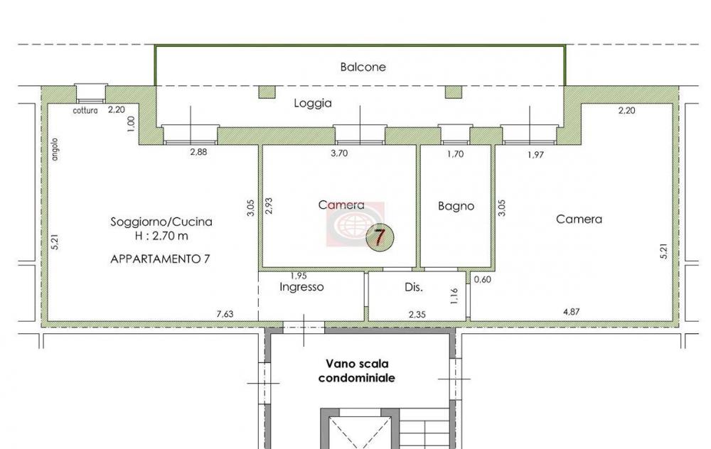 Appartamento quadrilocale in vendita a san-mauro-pascoli - Appartamento quadrilocale in vendita a san-mauro-pascoli
