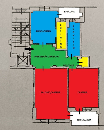 6754ec8d3d4ffeab435d6e9f923f521a - Appartamento trilocale in vendita a Torino