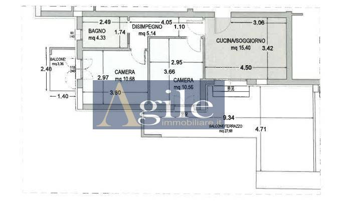 Appartamento trilocale in vendita a Alba Adriatica - Appartamento trilocale in vendita a Alba Adriatica