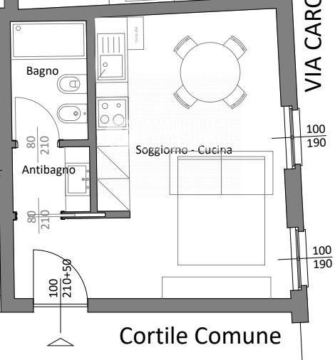 Appartamento monolocale in vendita a Lissone - Appartamento monolocale in vendita a Lissone