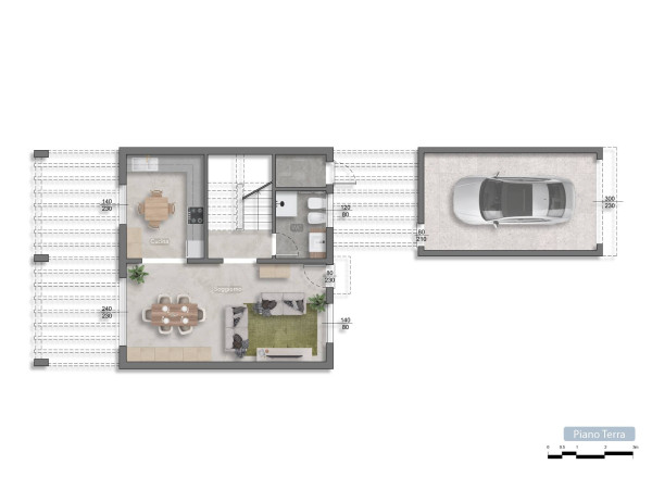 2f870dbac51729fe62f8f7cf8a46b494 - Villaschiera quadrilocale in vendita a Casalecchio di Reno