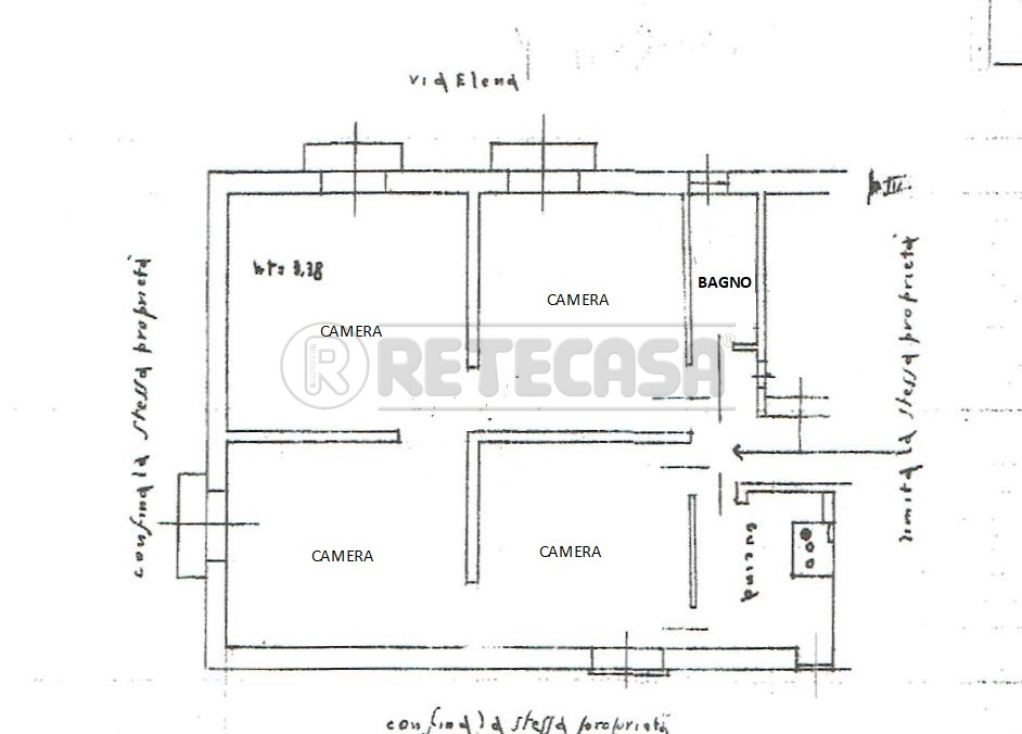 Appartamento quadrilocale in vendita a caltanissetta - Appartamento quadrilocale in vendita a caltanissetta