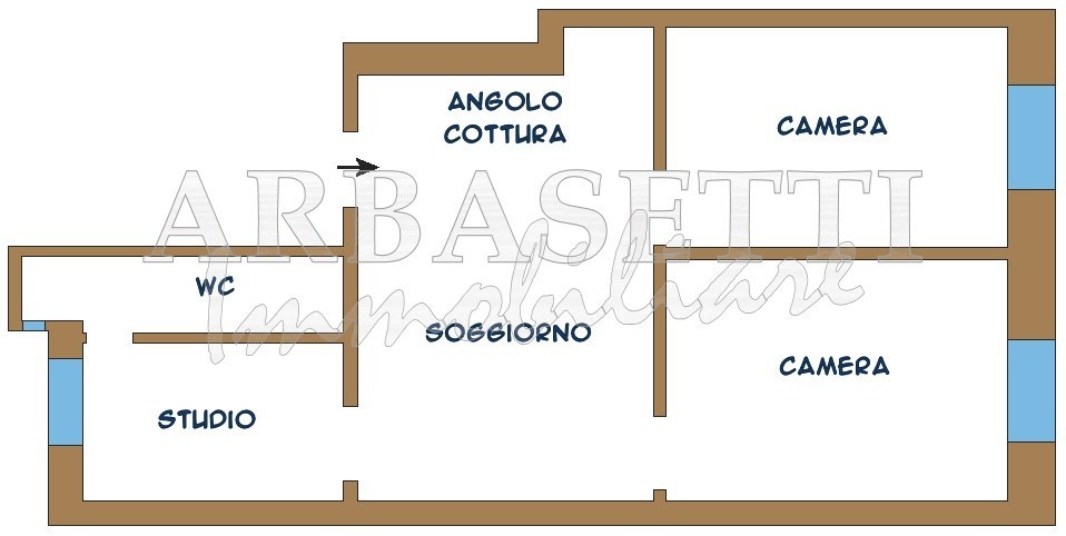 Appartamento trilocale in vendita a chiavari - Appartamento trilocale in vendita a chiavari