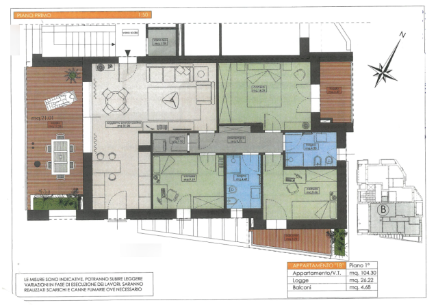 Appartamento quadrilocale in vendita a rimini - Appartamento quadrilocale in vendita a rimini